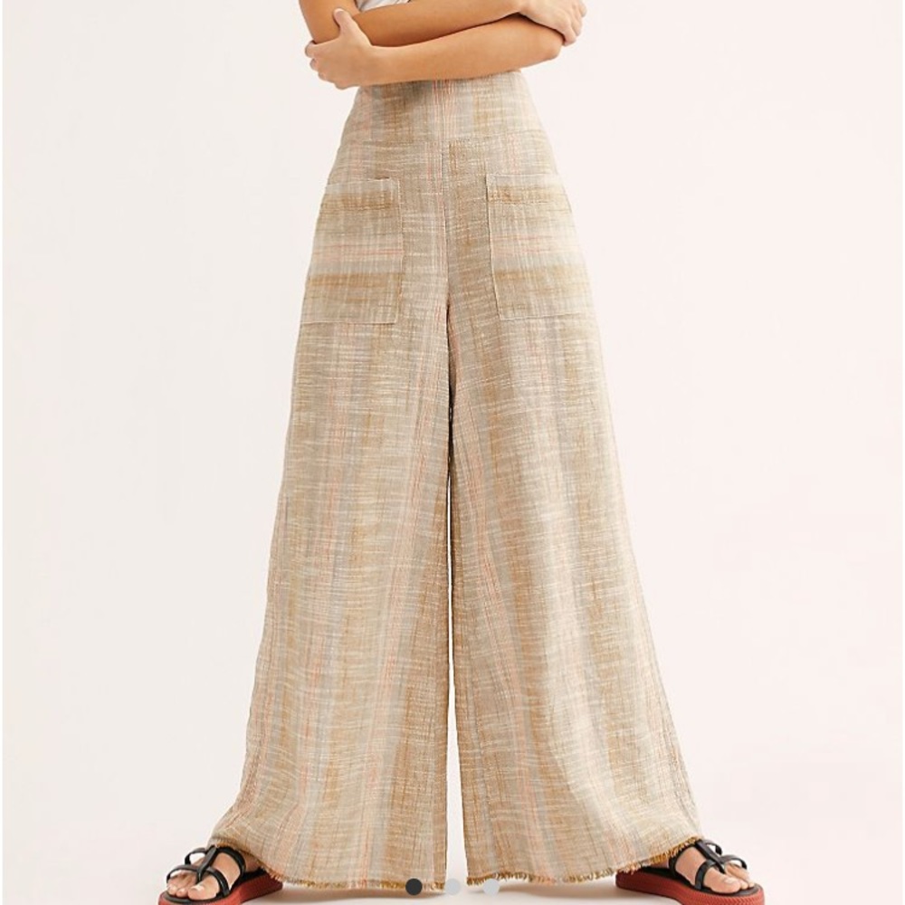 Free people linen pants, XS